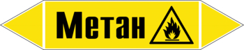Маркировка трубопровода "метан" (пленка, 507х105 мм) - Маркировка трубопроводов - Маркировки трубопроводов "ГАЗ" - vektorb.ru